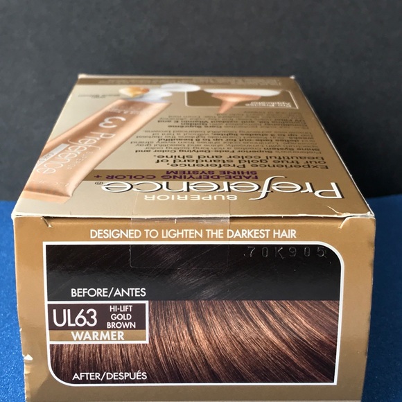 L'Oreal Hair Color, UL63 Gold Brown - Picture 2 of 11